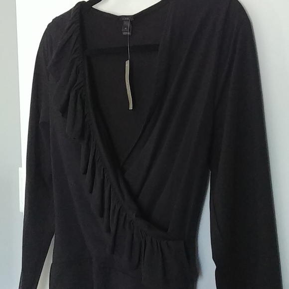 NWT J Crew Faux wrap bodysuit - Picture 2 of 3